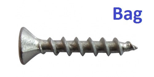 Chipboard Screw Gal 10x75mm Bag