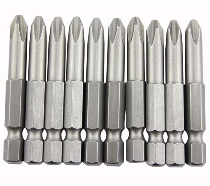 Screw driver bit 75mm S2 10pc