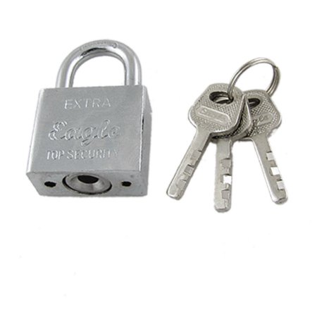 Padlock 40mm silver 