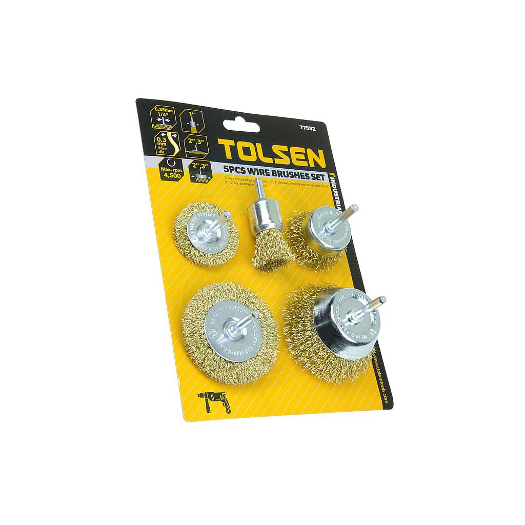 5 pc Wire Brush 