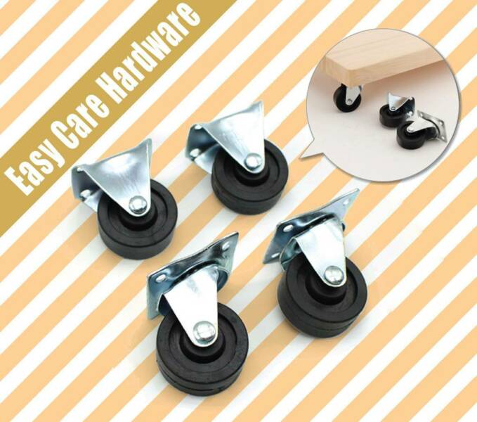 Castor Wheel 1.5" 40mm Swivel 