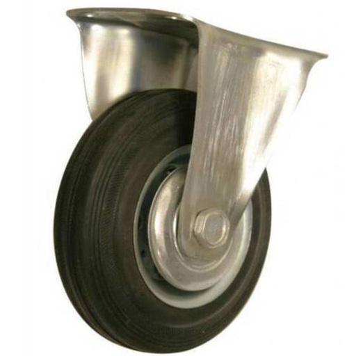 Castor Wheel 4" 100mm Fixed 037100