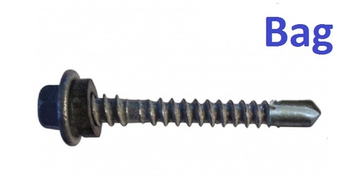 Self Drilling Screw Gal 12X65 Bag