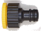 Hose tape adaptor 3/4"-1"