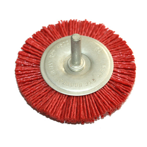 Nylon Wheel Brushes with Shank 50mm