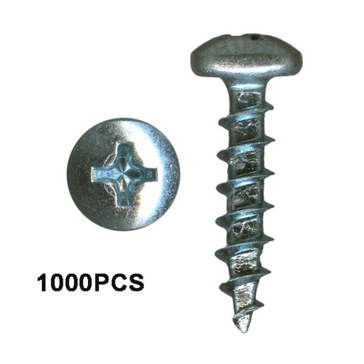 Pan Head Screw 8x16 1000pc
