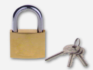 Thin Padlock 60mm