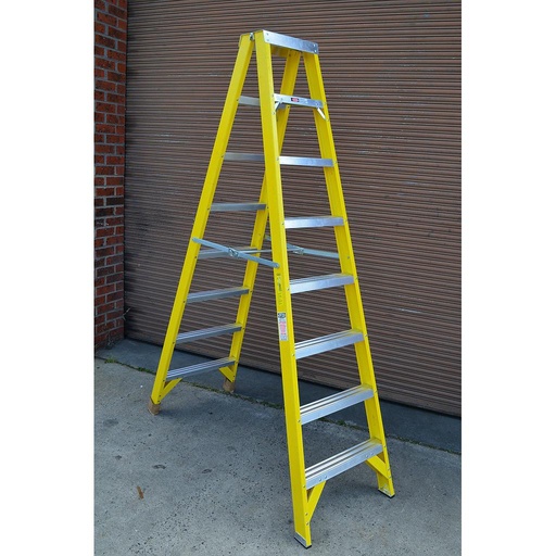 F/G Ladder double side 10" 3.0m 120kg blue