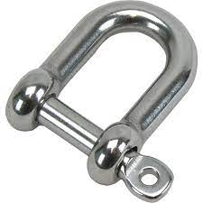 D Shackle 5mm SS