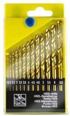 13 pc HSS Drill Set 1.5-6.5mm 