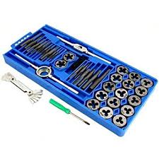 40 pc tap and die plastic case
