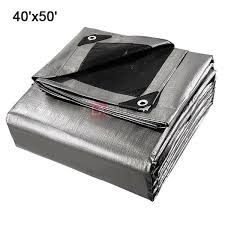 Tarpaulin silver 12x15M